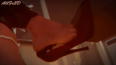 AllFs3D – GTS Stinky Shoe Punishment POV release