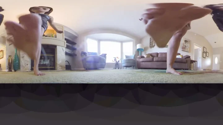 Bratty Foot Girls Jasmine Raquel Gigi STOMPED out VR 4K HD