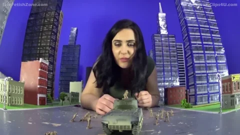 GiantessZone Movies – Tilly in This City is Fucked