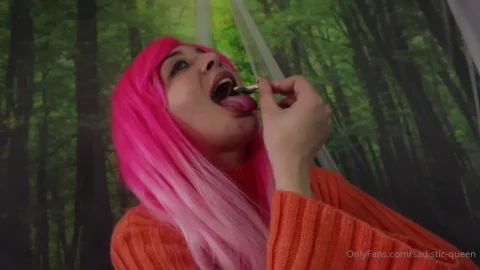 Sadistic Queen – Tiny Fan Teased  EATEN Vore