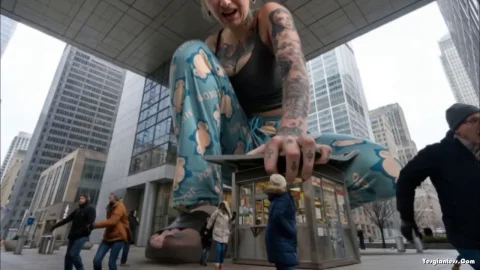 Girlsgonegiant – Giantess Ai mashup 1