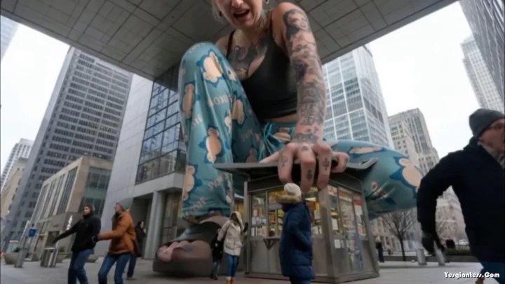 Girlsgonegiant – Giantess Ai mashup 1